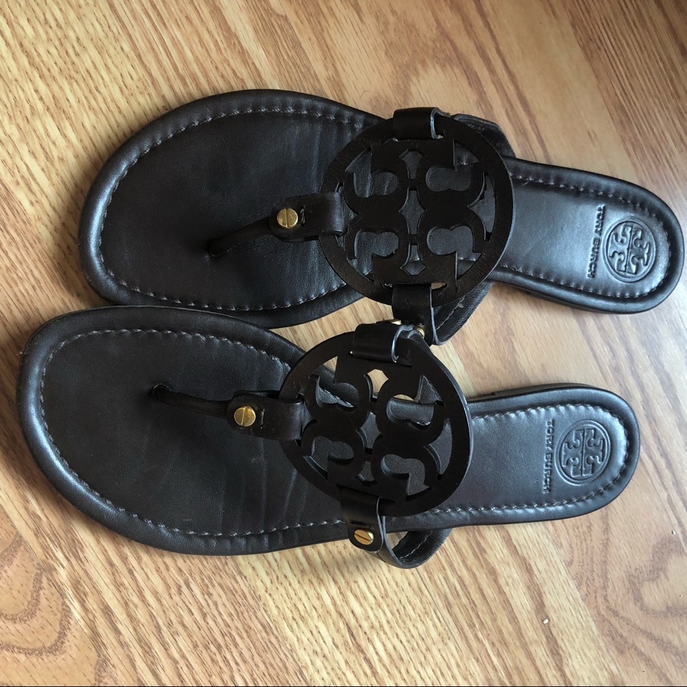 Tory Burch sandals sz 11 small amounts of wear